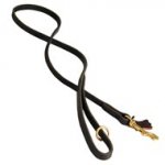 Handcrafted Leather Newfoundland Leash for Walking and Tracking