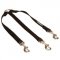 Triple Nylon Newfoundland Leash Coupler for Walking 3 Dogs at a Time