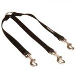 Triple Nylon Newfoundland Leash Coupler for Walking 3 Dogs at a Time