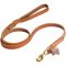 Walking and Training Leather Newfoundland Leash with Comfy Handle