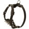 Durable Spiked Leather Puppy Newfoundland Harness