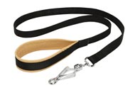 Nylon Newfoundland Leash with Support Material on the Handle for Walking and Training