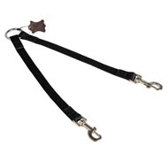 Nylon Newfoundland Leash Coupler Stitched