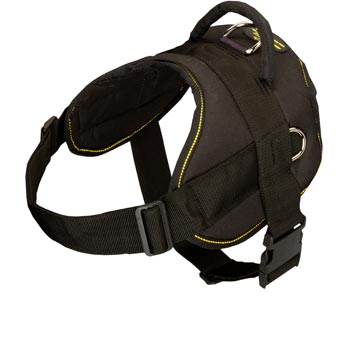 Nylon All Weather Newfoundland Harness for Service Dogs