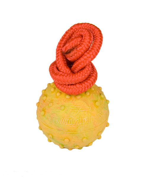 Half hollow Rubber Training Ball on a
 string
