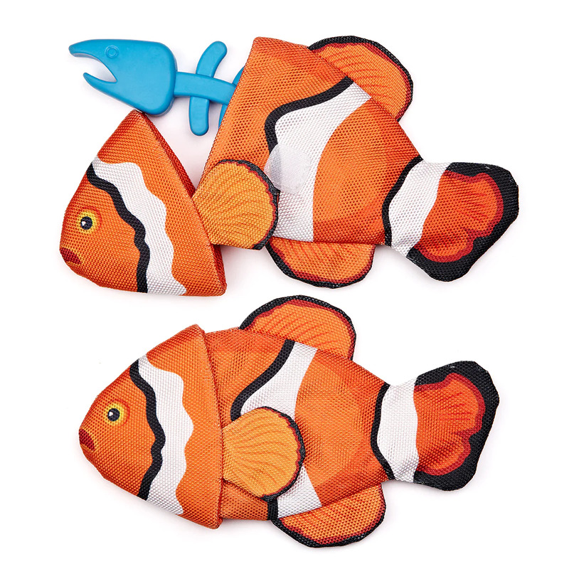 9" Tropical Crinkle/Bone Clownfish - Click Image to Close