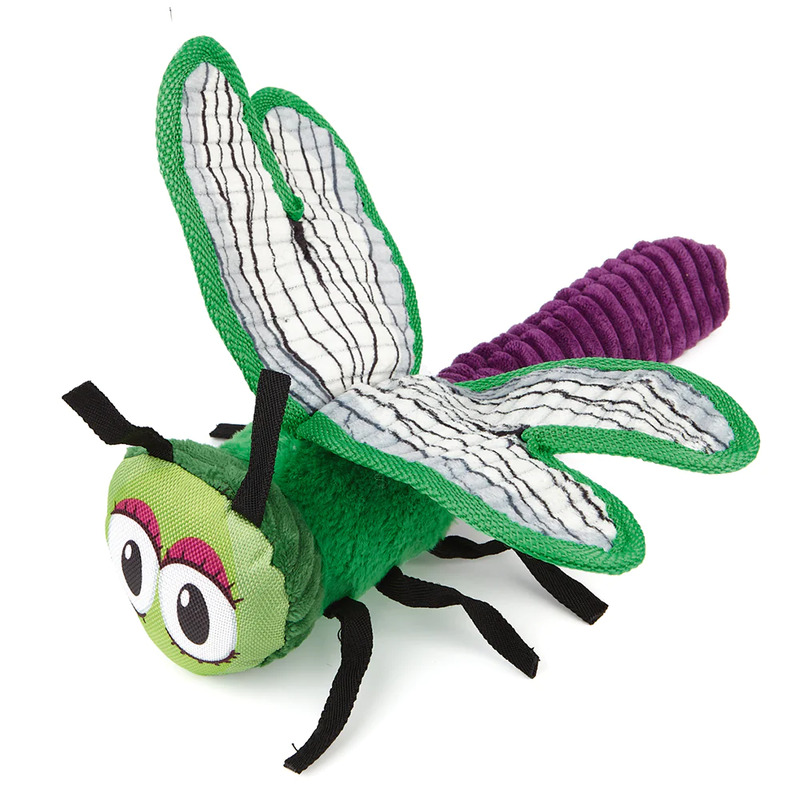 14" Crinkle - Squeak Dragonfly - Click Image to Close