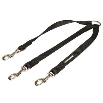 Newfoundland Nylon Coupler for 3 Dogs